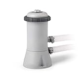 Intex 900 GPH Cartridge Filter Pump (12 V), grau, 18.8x19.4x35.4 cm,...