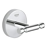 GROHE Bau Cosmopolitan - Bademantelhaken (Metall, Verdeckte Befestigung,...