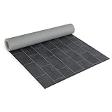 Internethandel Pfordt CV Bodenbelag Vinyl Fliesen Optik Dunkelgrau, 300x200...