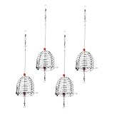 ABOOFAN 4 Stück Teiliges Edelstahl Köderkäfige Mittlere...