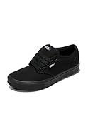 Vans Herren Atwood Sneaker Atwood Trainers, (Canvas) Black/Black, 43 EU