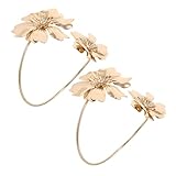 Holibanna Goldfarbene Armspange mit Verstellbarem Blumen Rhinestone Design...