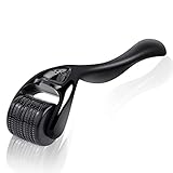 URAQT Beard Roller 0.5 mm, Dermaroller, Bartroller Bartwuchs, Microneedling...