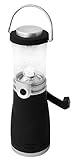 Eaxus® LED Dynamo Camping Laterne - Wasserdichte Notfall Kurbel Lampe,...