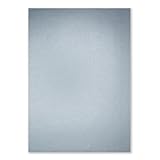 NEUSER PAPIER Papierbogen Metallic DIN A4-210 x 297 mm - Silber - 300...