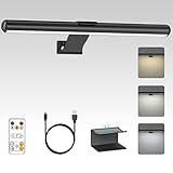 Starxing Kabellose Bildleuchte mit Fernbedienung, 2 in 1 Bild Beleuchtung...