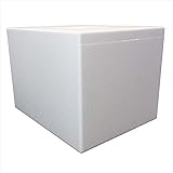 Styroporbox/Thermobox - 60 Liter - 57 x 45 x 41 cm/Wandstärke 4 cm -...