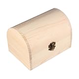 JOINPAYA Holzbox Gewölbt 16 X 12,2cm Selbstgemacht Aufbewahrungsbox aus...