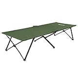 SONGMICS Feldbett, klappbar, Campingbett, Gästebett, Metallrahmen, 206 x...