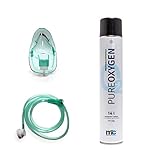 Sauerstoffflasche 14 Liter mit Inhalations Maske - Sauerstoff aus der Dose...