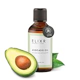 ELIXR - BIO Avocadoöl kaltgpresst - 100% Avocado Öl zur Kosmetischen...