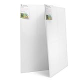 2er-Set 60x120cm Künstler-Leinwand Canvas zum Bemalen. Die leere, weiße...