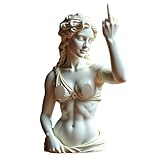 Venus mit Haltung Statue – Unapologetic Mittelfinger Harzfigur, kühne...