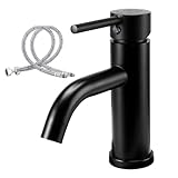Wasserhahn Bad, Waschtischarmatur mit Einhebelmischer für Badezimmer,...