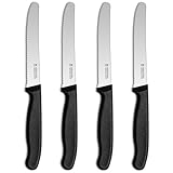 targzier Frühstücksmesser 4 Stück,Hochwertiges Brötchenmesser...