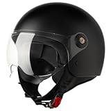 VINZ Duoro Roller Helm Jet Helm Mopedhelm Herren und Damen | in Gr. XS-XXL...