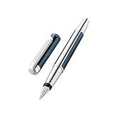 Pelikan Füllhalter Pura P40, Petrol, Feder B (breit), hochwertiger...