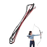 Recurve Bogensehne, 12 Stränge 58-70 Zoll Länge Universal Nylon...