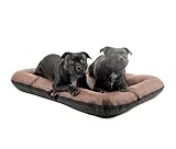 4L Textil Ella Hundebett für Mittelgroße Hunde Kunstleder Wasserfeste...