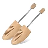 HFDONGL Schuhspanner Holz 1 Paar Schuhweiter Holz Spiralfeder Schuhspanner...