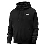 Nike Herren Hoodie mit Durchgehendem Reißverschluss Sportswear Club...