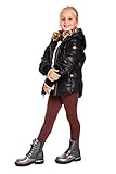 SOFTSAIL Kids Warme Kinder-winterleggings, Dicke, Mit Baumwollfleece...