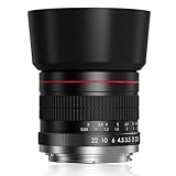F Objektiv für Nikon – 85mm f1.8 Manuelles Fokus Portraitobjektiv für...