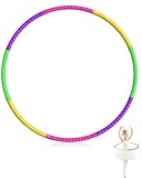 BPTRKOM 8 Abschnitte Fitness Hula Hoop - Reifen Kinder Einstellbares...