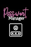 Passwortbuch User pink: Manager - Organizer - deutsch - 6x9 A5 108 Seiten -...