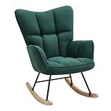 HaiYiZuhause Schaukelstuhl, Bequemer Stillsessel & Lesesessel, Relaxstuhl...