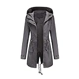 Nuaoxyeu damen kleider sale wollmantel mit kapuze damen Down Coat hohem...