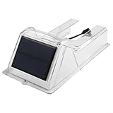 Eawfgtuw Für Solar Türklingel Abdeckung mit Integriertem Solarpanel...