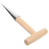 MAGICLULU Pflanzholz mit Holzgriff Tragbares Gartenhandwerkzeug zum Löcher...