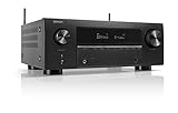 Denon AVR-X2800HDAB 7.2-Kanal AV-Receiver, HiFi Verstärker mit Dolby...