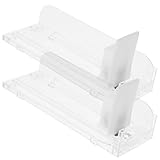 WRITWAA Automatischer Zigarettenständer Klar 18cm Transparenter Auto Push...