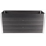 HORI® WPC-Hochbeet Pflanzkasten Gemüsebeet Frühbeet Gartenbeet | 3...
