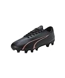 PUMA Ultra Play Fg/Ag Jr Fussballschuh, Black Copper Rose, 38.5 EU