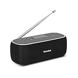 TechniSat VIOLA BT 1 - tragbarer Bluetooth-Lautsprecher mit DAB+...