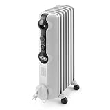 De'Longhi Radiator RadiaS TRRS0715, stufenlose Temperaturregelung, 1500 W...