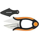 Fiskars Kräuterschere, Länge: 12,9 cm, Rostfreie...