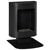 HOMCOM Ethanol-Kamin Bio-Ethanol-Brenner 6800 BTU 1,5L 3 Std. Brenndauer...