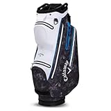 Callaway Golf Chev Dry 14 wasserdichte Cartbag 2024, Rauch/Weiß/Blau