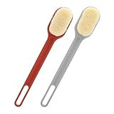 Cabilock 2 Stück Langstielige Duschbürste mit Weichen Nylonborsten...