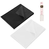 QUIIEOSKIA 2 Stück Bügelvlies 100 x 100cm 55g/m², Einlagestoff...