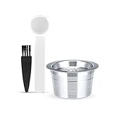 RECAFIMIL Wiederverwendbare Kaffeekapseln, Edelstahl, nachfüllbar,...