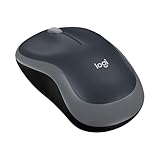 Logitech M185 Kabellose Maus, 2,4 GHz mit USB-Nano-Empfänger, 12 Monate...