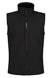 Regatta Professional Softshell-Weste Flux für Herren, Schwarz, Größe...