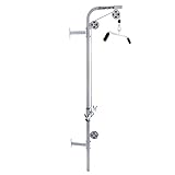 ScSPORTS® Latzug zur Wandmontage - inkl. Kabelzug, Latzugstange,...