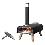 BOSKA Pizzaofen Pro Pellet/Pizza ofen/Pizza in 90 Sekunden wie aus dem...