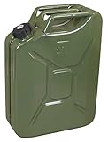 Sealey JC20SCG Metallkanister mit Schraubverschluss, 20 l, Grün